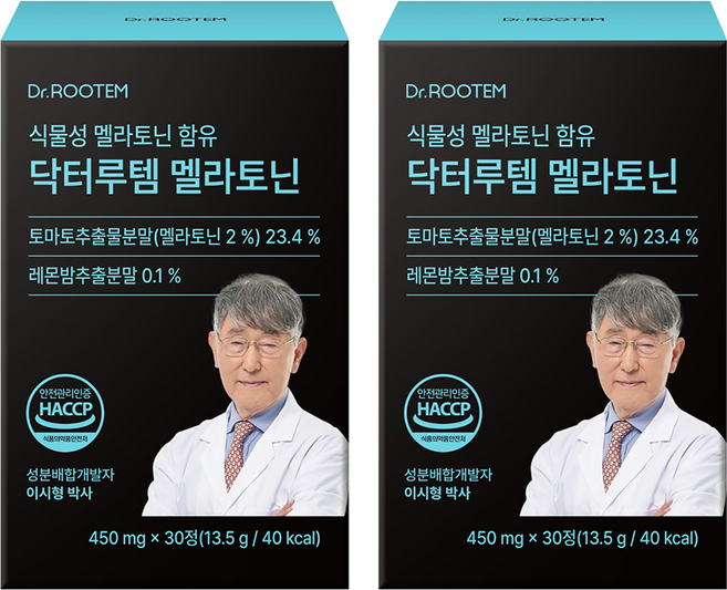 닥터루템 정품 멜라토닌, 30정, 2개