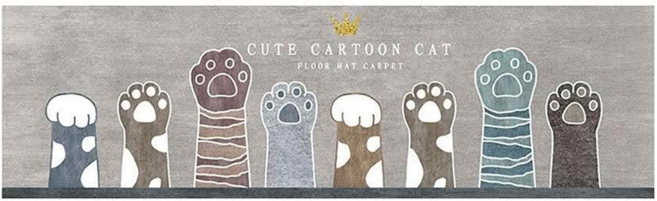 硅藻泥軟墊, 歡樂貓貓 灰色