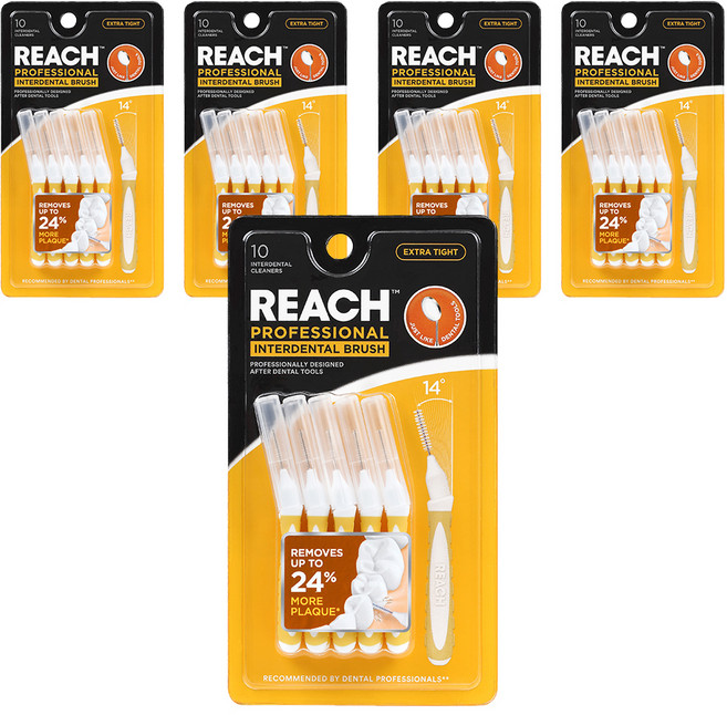 리치 와이어 치간칫솔 엑스트라 타이트, 10개입, 5개