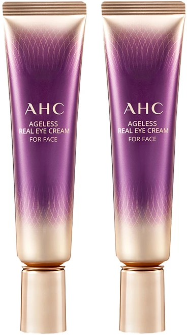 AHC 에이지리스 리얼 아이크림 포 페이스, 30ml, 2개 - 쿠팡