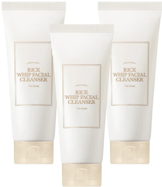 아임프롬 라이스 휩 페이셜 클렌저, 3개, 150ml - 쿠팡