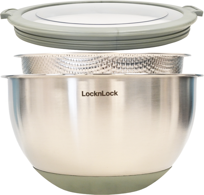 LocknLock 樂扣樂扣 不鏽鋼三合一調理盆組, 1組