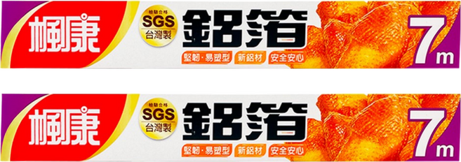 楓康 家用鋁箔紙, 7m, 2盒