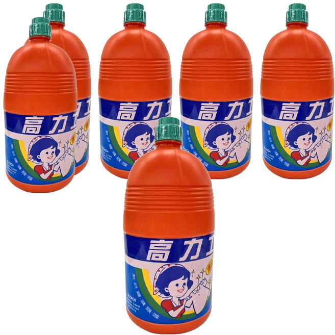 高力士 漂白水, 4kg, 6桶