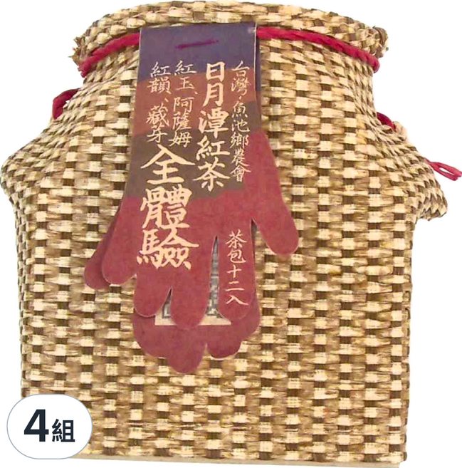 魚池鄉農會 懷古茶簍 全體驗, 2g, 12包, 4組