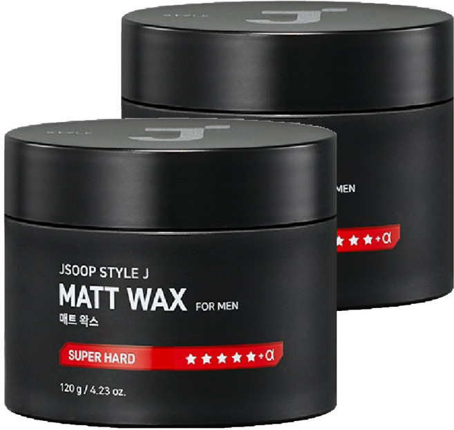 제이숲 스타일제이 포맨 하드 매트 왁스, 120g, 2개