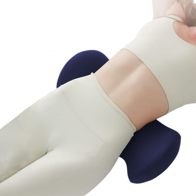 사비나 요추받침 허리베개, 네이비, 1개