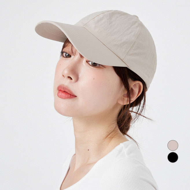 베이스알파에센셜 경량 나일론 볼캡 모자