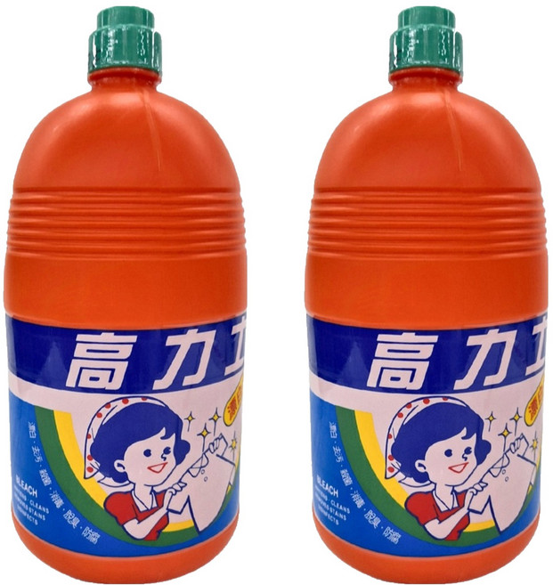 高力士 漂白水, 4kg, 2桶