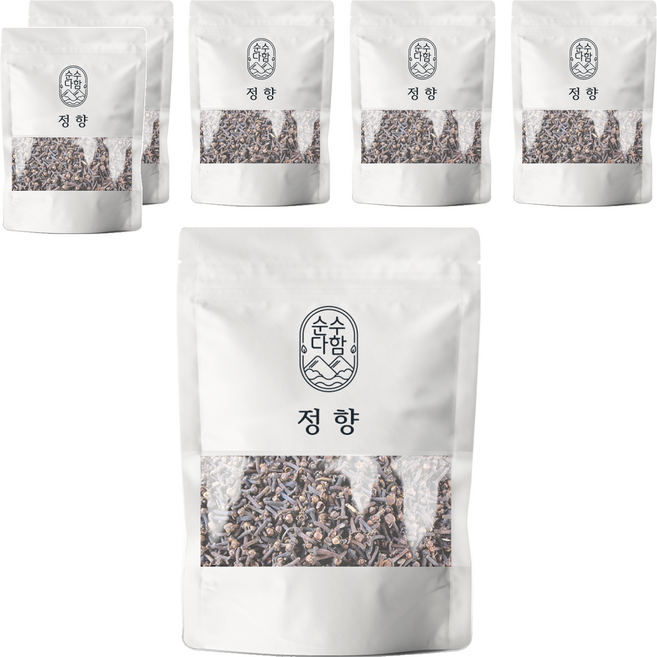 순수다함 정향, 100g, 6개
