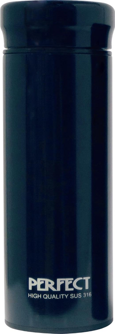 PERFECT 理想 品味316全鋼真空杯, 鑽石黑, 500ml, 1個