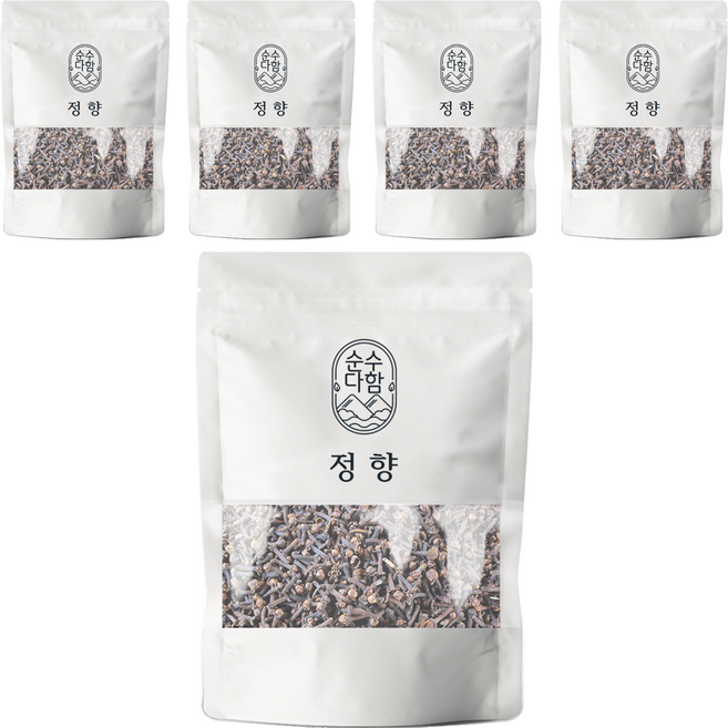 순수다함 정향, 100g, 5개