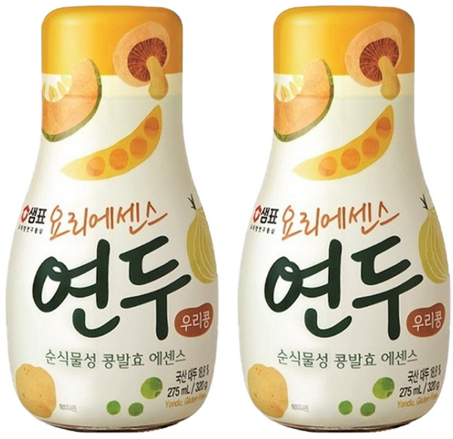 연두 우리콩 요리에센스, 275ml, 2개