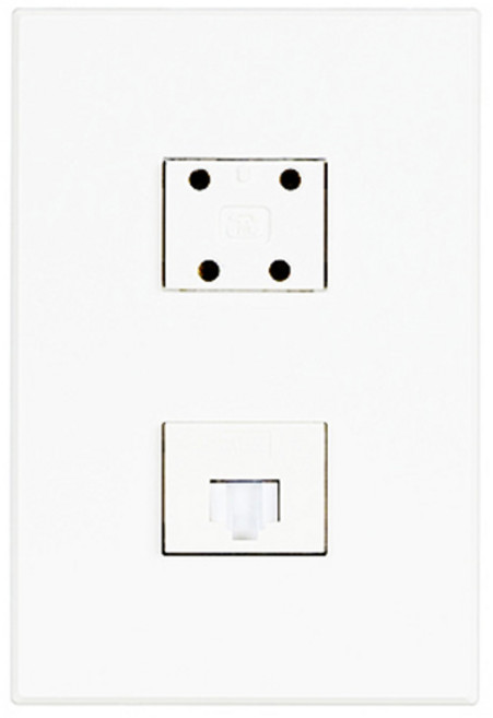 틸인스 전화 4p + 인터넷8p 배선기구, 1개