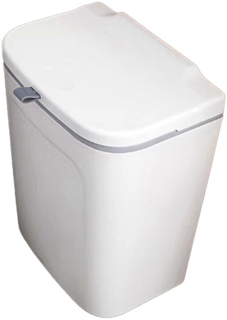 마코제이 주방용 다용도 벽걸이 휴지통, 화이트