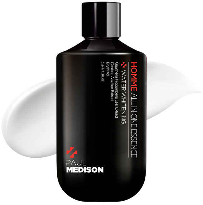 폴메디슨 옴므 워터화이트닝 스킨로션 에센스 올인원, 211ml, 1개