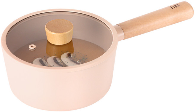 nEOFLam FIKA 電磁爐用 韓國製 Pika Objet 單柄鍋, 迷你Pika, 18cm