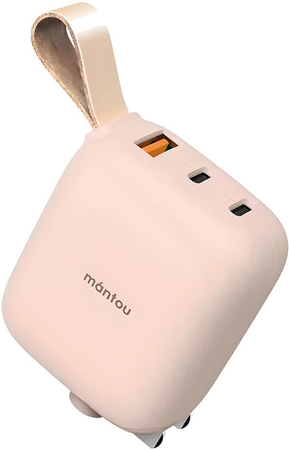 lisscode 氮化鎵65W急速充電器 LA-65, 粉色, 1個