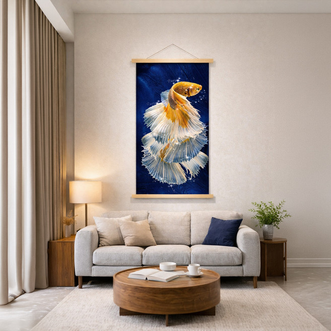 살림만렙 돈복 가져오는 황금잉어 구어도 풍수 인테리어 그림 액자 소품