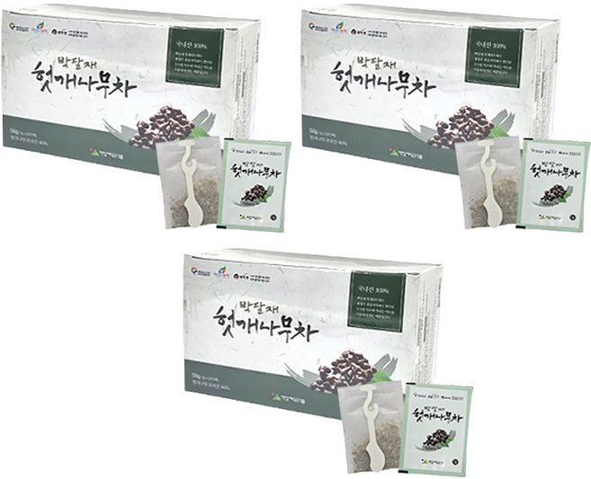 Bakdaljae 枳椇茶茶包, 1g, 50入, 3個