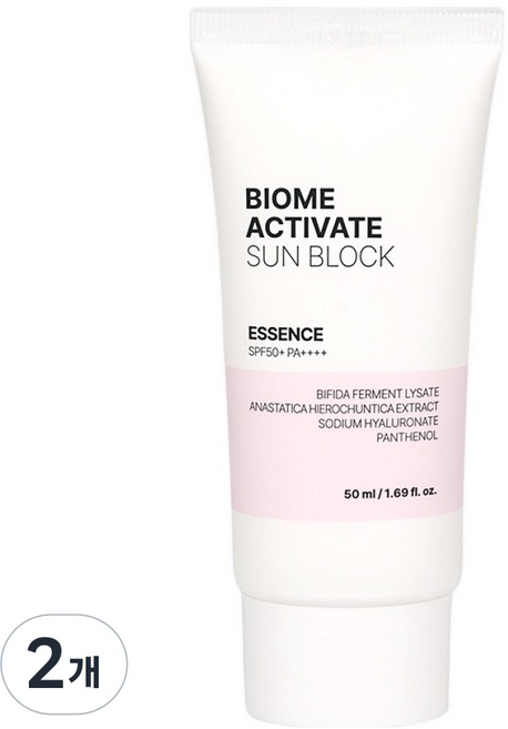 Biomeactivate 防曬精華 SPF50+ PA++++, 50ml, 2個