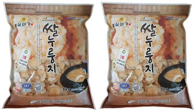 Gaba Rice 皇室米鍋巴, 1kg, 2個