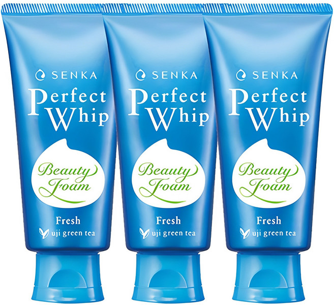 센카 퍼펙트 휩 프레시 에프 클렌징 폼, 100g, 3개