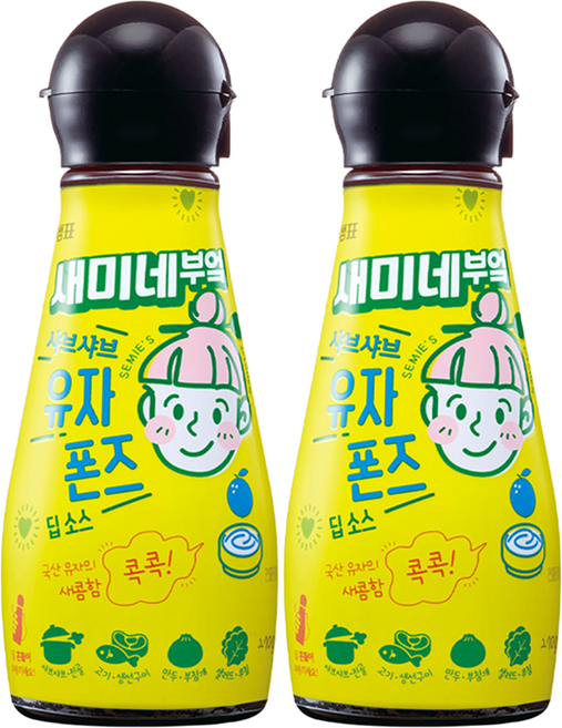 새미네부엌 샤브샤브 유자 폰즈 딥 소스, 270g, 2개