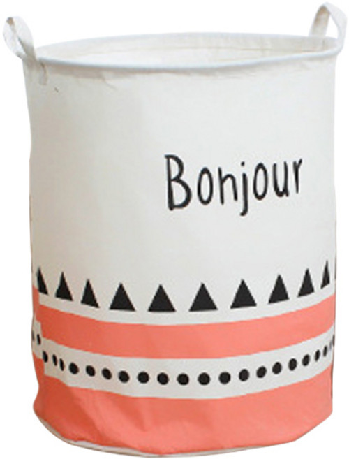북유럽 스타일 세탁 바구니 대형, 봉주르