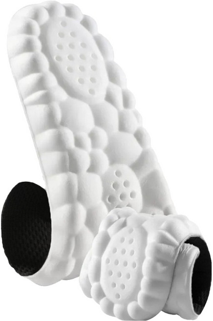 파파홀릭 여성용 발편한 푹신한 구름깔창 에어 인솔 블랙, 1세트