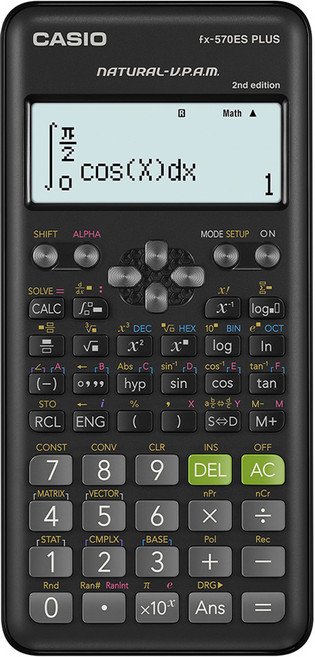 카시오 공학용 계산기 FX-570ES PLUS 2nd, FX-570ES PLUS 2nd Edition, 1개