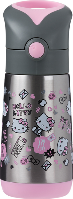b.box Kitty不鏽鋼吸管保冷杯, 百變Kitty, 350ml, 1個