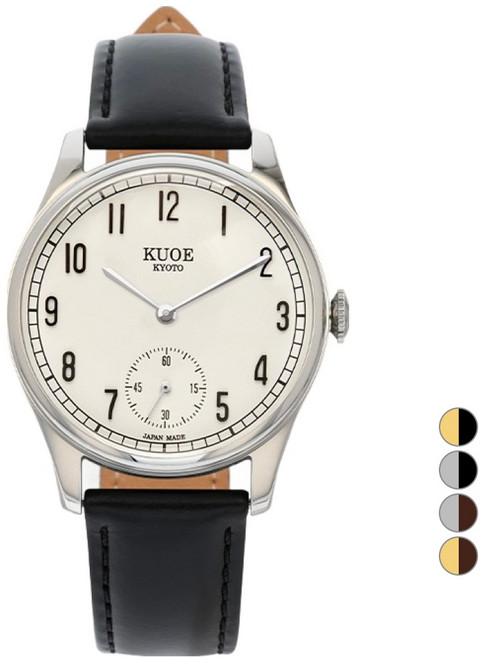 KUOE KYOTO 男女通用 Old Smith 90-001 皮革錶帶手錶