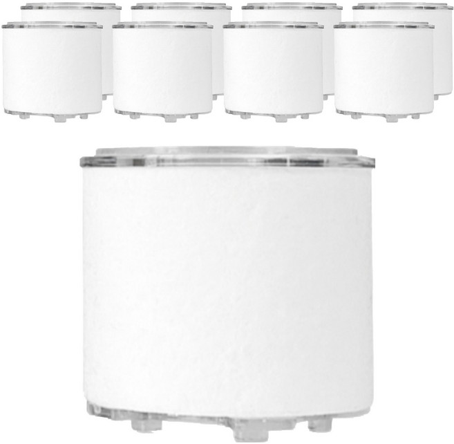 대림케어 세면대 필터 교체용 리필, 9개, 무향