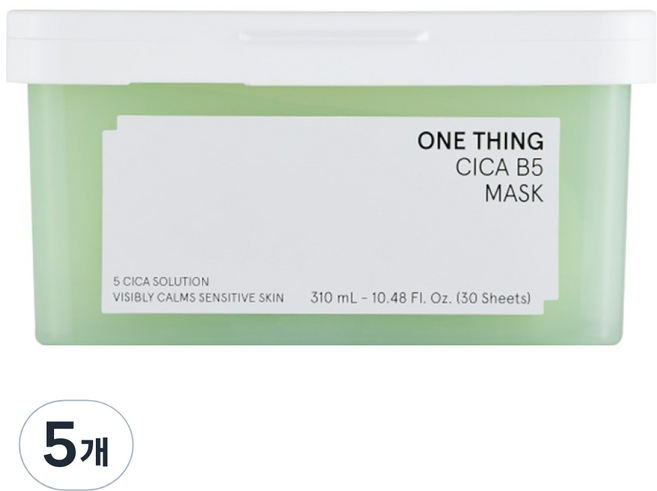 원씽 시카 B5 마스크, NONE, 5개, 30개입