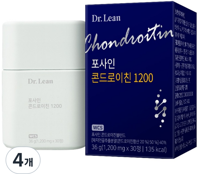 닥터린 포사인 콘드로이친 1200 36g, 4개, 30정