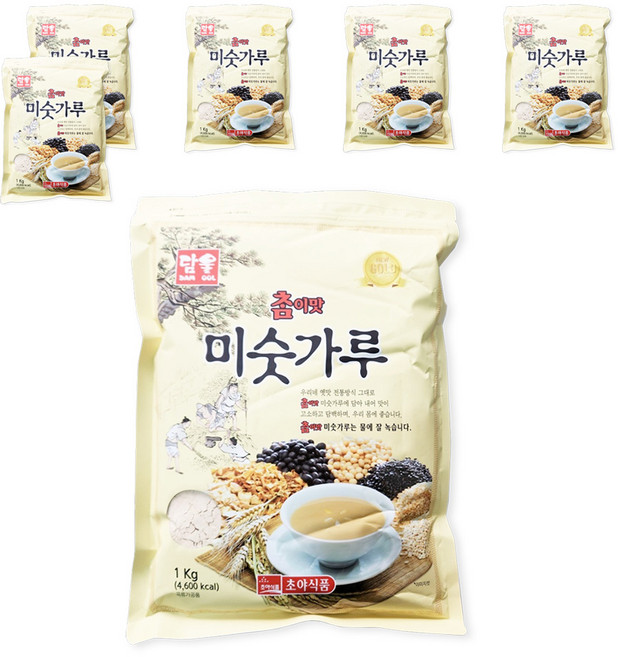 초야식품 참이맛 미숫가루, 6개, 1kg