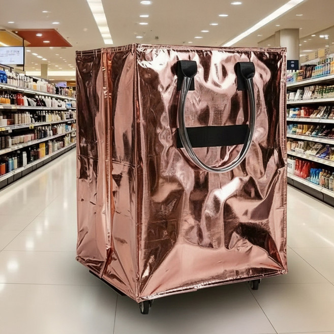 아트조이 대용량 롤링카트, 로즈골드, 1개