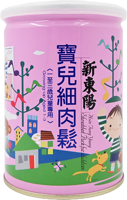 新東陽 寶兒細肉鬆 1~3歲 兒童專用, 200g, 1罐