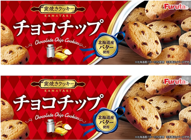 Furuta 古田 巧克力脆片餅, 67g, 2盒