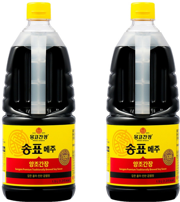 몽고간장 송표 메주, 1.5L, 2개