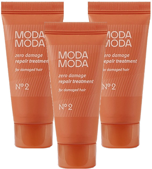 모다모다 제로데미지 리페어 트리트먼트, 3개, 200g