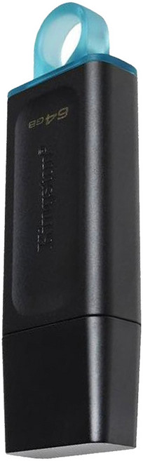 Kingston 金士頓 USB 3.2 隨身碟 鑰匙環 藍色, 64GB, 1個