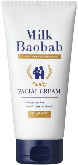 밀크바오밥 패밀리 페이셜 크림, 160g, 1개