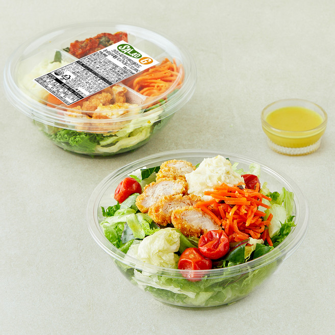 샐러드g 크리스피치킨텐더 샐러드, 178g, 2개