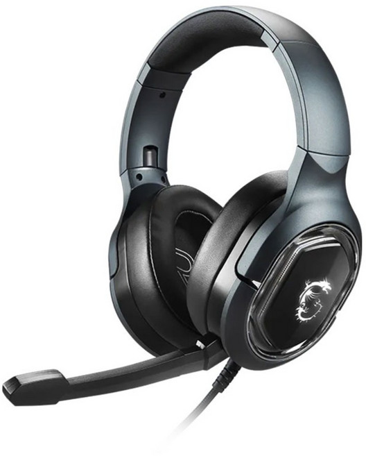 MSI 微星 Immerse 電競耳機 GAMING Headset, GH50, 黑色