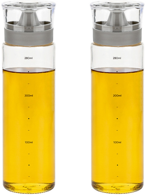 키텐실 시노글라스 신형 오일병 그레이, 300ml, 2개