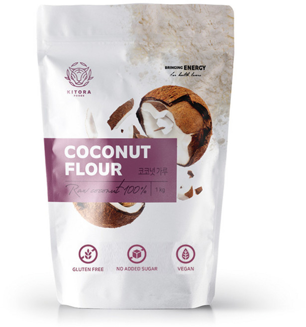 키토라푸드 글루텐프리 코코넛가루, 1kg, 1개