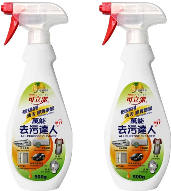 Klean J 可立潔 萬能去污達人, 500g, 2瓶