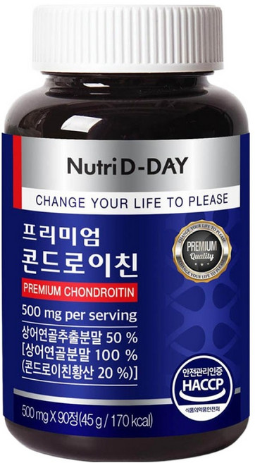 뉴트리디데이 프리미엄 콘드로이친, 90정, 1개